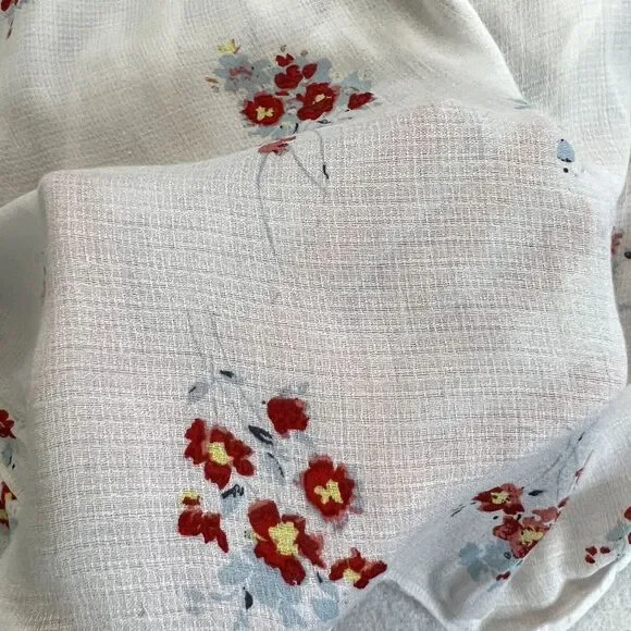 Lucky Brand Floral Peasant Blouse - Picture 11 of 11